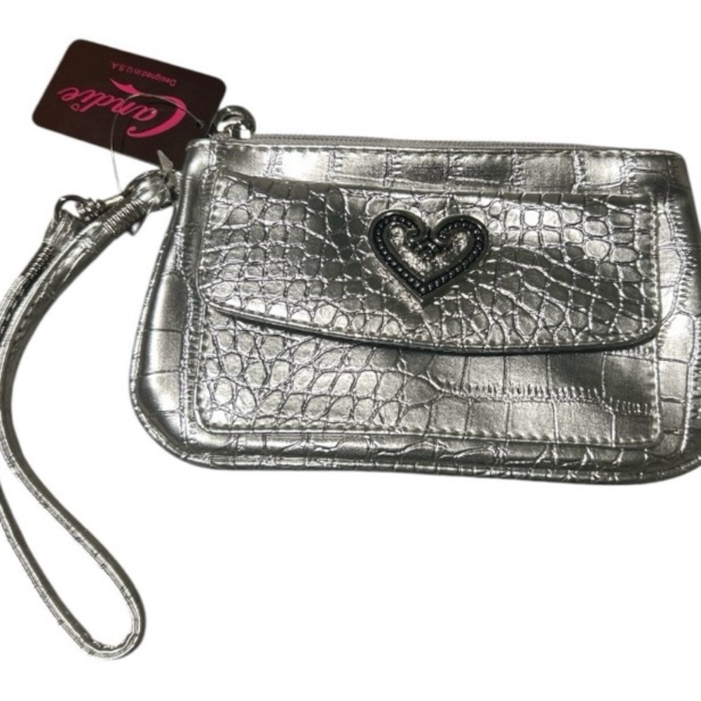Candie's Silver Wallet~NWT!